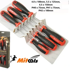 Mitools - طقم مفك 6 قطع تايواني