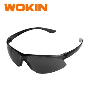 WOKIN 455200-نظارة حماية سوداء بلاستيك