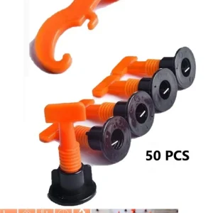 برغي تسوية البلاط 50 قطعة