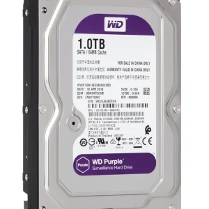 WD internal H.D.D 1TB Purple 3.5 هارديسك 1 تيرابايت