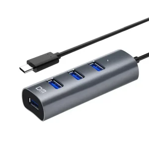 DM CHB010 Type C to 4-Port USB3.0 موزع usb3