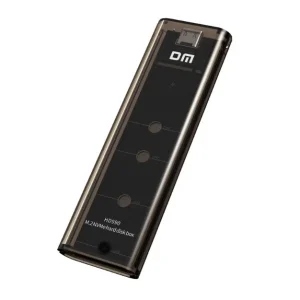 DM HD990 M.2 NVME TYPE-C 3.2 SSD Enclosure حاضنة