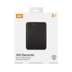 -هارديسك خارجي WD Elements 2.5" External HDD 3TB