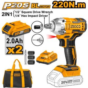 مقدح بكسات + امباكت (2بطارية +شاحن )