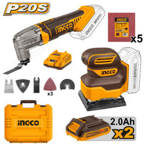 طقم (دسك متعدد الاستخدام + ماكنة حف مربع )