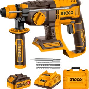 مقدح بتشون بطارية مع بطارية وشاحن -INGCO