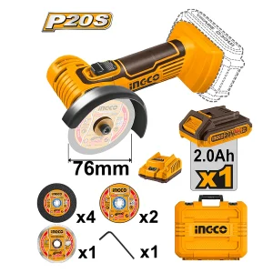 دسك بطارية قصير (مع بطارية 2A+شاحن)