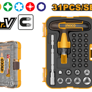 طقم بكسات 31 قطعة-INGCO