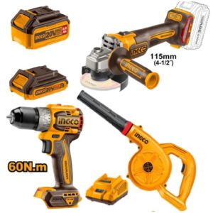 طقم بطارية (دسك+بلاور+مقدح60 نيوتن)